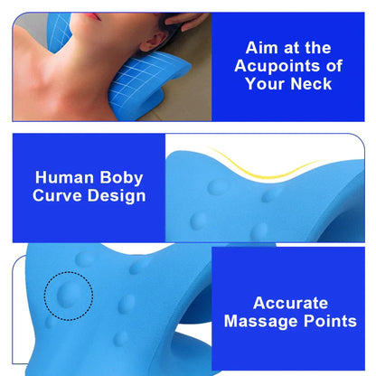 Étireur de soutien et de relaxation du cou Lighteme pour soulager la douleur et aligner la posture
