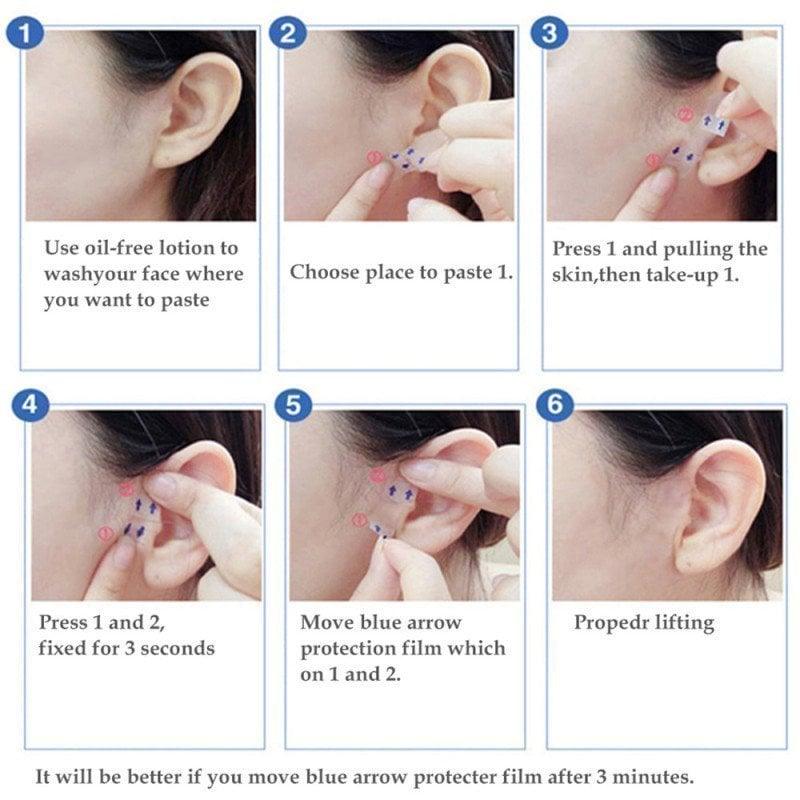 Lighteme INVISIBLE FACE LIFT TAPE – Unsichtbares Facelift für den ultimativen Beauty-Hack 