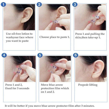 Lighteme INVISIBLE FACE LIFT TAPE – Unsichtbares Facelift für den ultimativen Beauty-Hack 