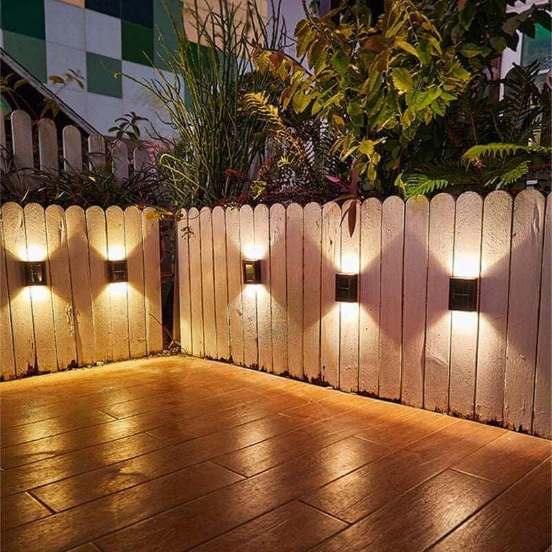Applique murale d'extérieur étanche à énergie solaire Lighteme | ACHETEZ-EN 1, OBTENEZ-EN 1 GRATUITEMENT (2 PIÈCES)