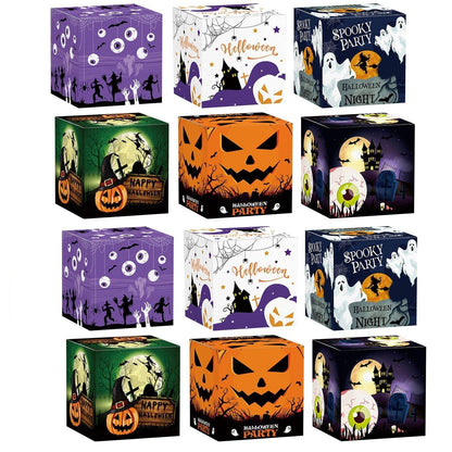 Lot de 12 sacs cadeaux Lighteme pour Halloween pour emballage de bonbons et friandises