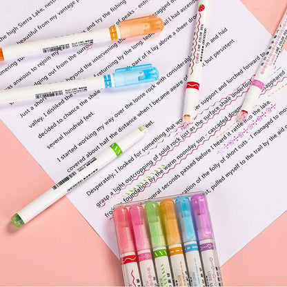 Lighteme Curve Textmarker 6er-Set