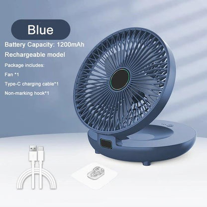 Lighteme Haushaltsventilator mit doppeltem Verwendungszweck und LED-Licht