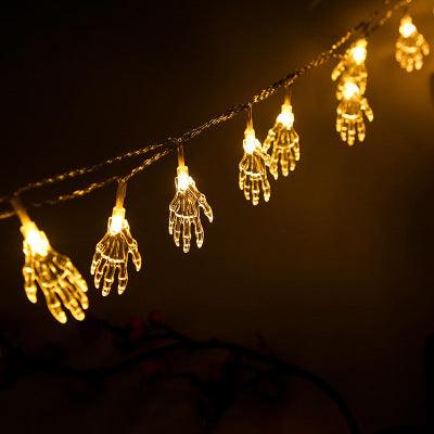 Lighteme Solar LED Halloween Skelett Hand Lampe String