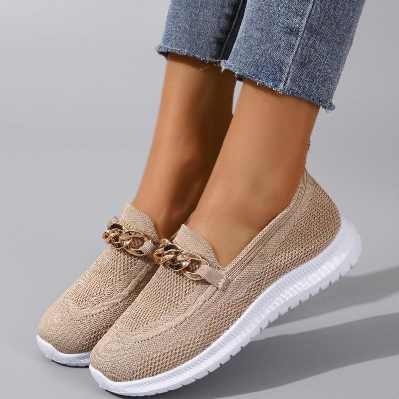 Lighteme Slipper mit Kette für Damen