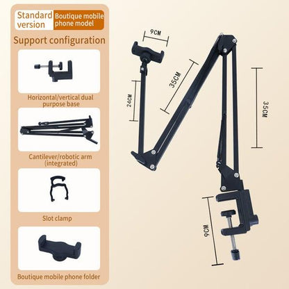 Lighteme Ausziehbarer Telefon-/Tablet-Halter am Bett