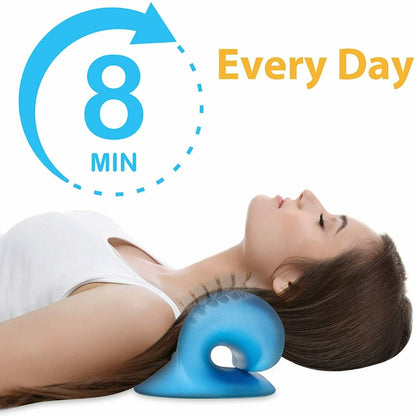 Étireur de soutien et de relaxation du cou Lighteme pour soulager la douleur et aligner la posture