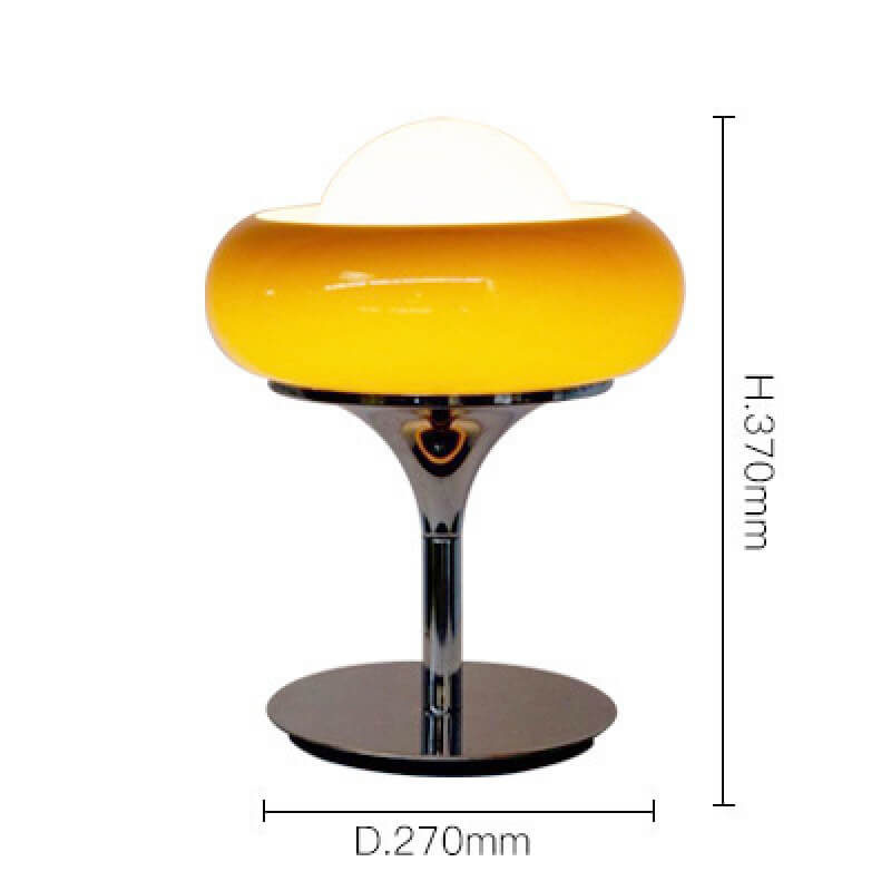Lampes de table en verre Lighteme Egg Tart