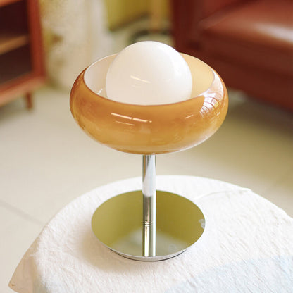 Lampes de table en verre Lighteme Egg Tart