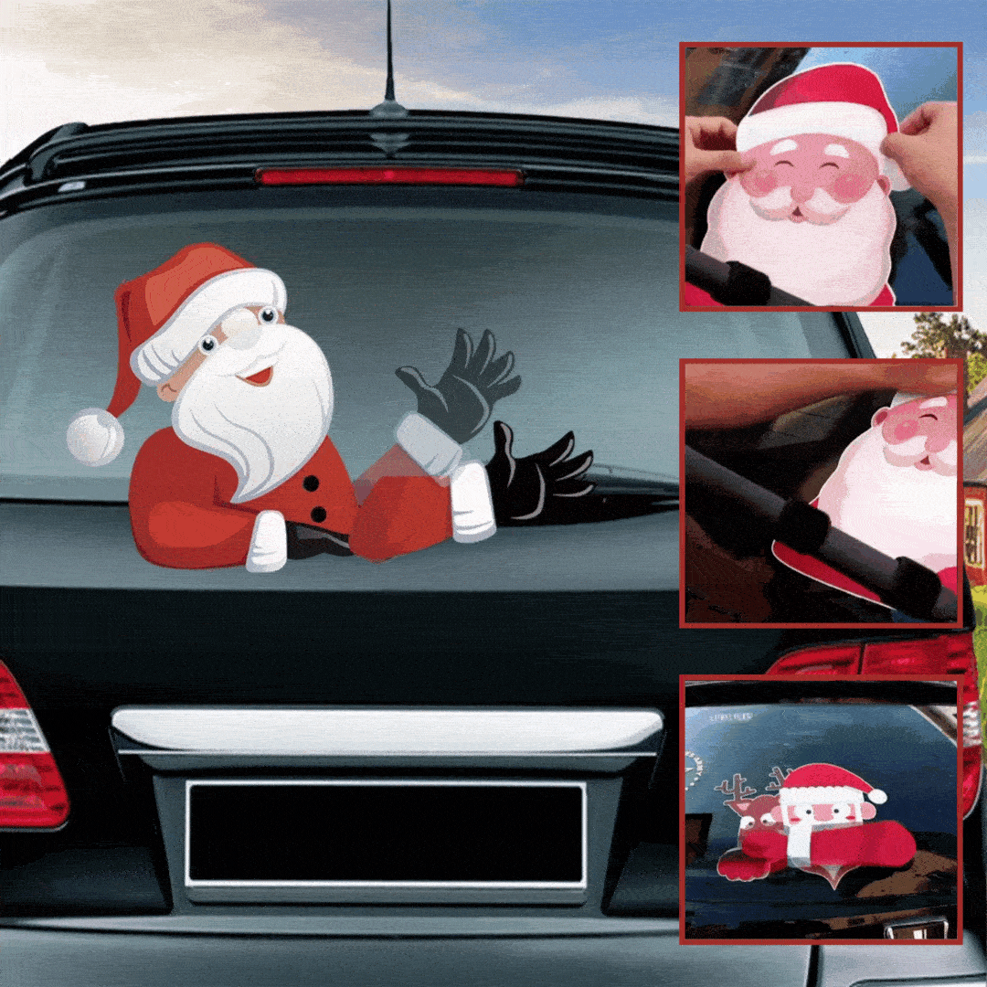 Autocollants de Noël Lighteme pour voiture