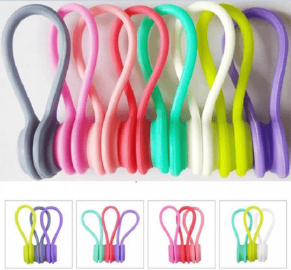 Colliers de serrage magnétiques Lighteme Snap On | Lot de 30 pièces 