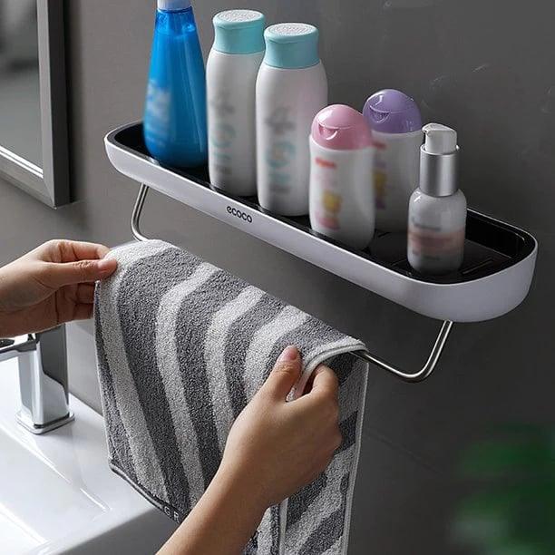 Étagère de rangement de salle de bain sans perçage Lighteme