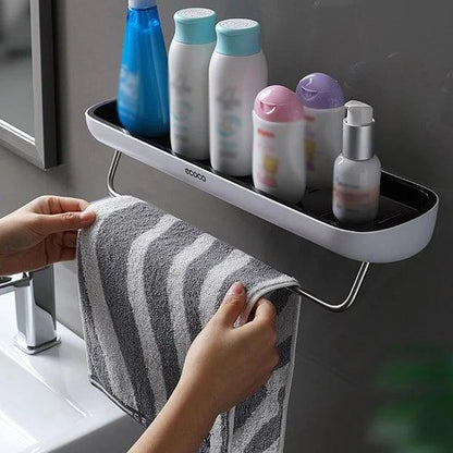 Étagère de rangement de salle de bain sans perçage Lighteme