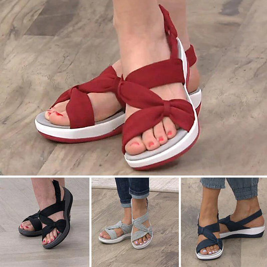 Lighteme Damen-Sandalen, Fußgewölbeunterstützung und Schmerzlinderung 