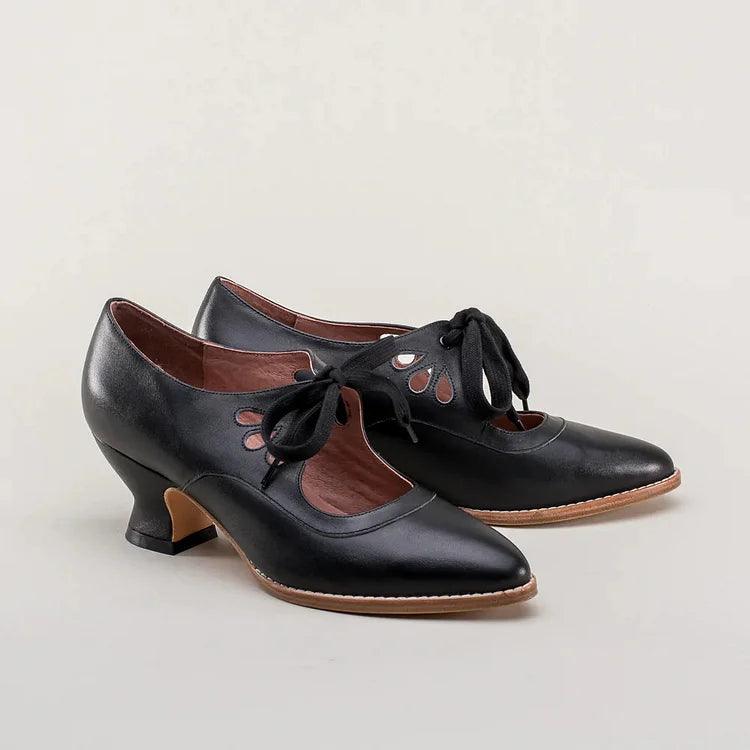 Orthopädische Schuhe mit hohem Absatz aus Leder von Lighteme für Damen