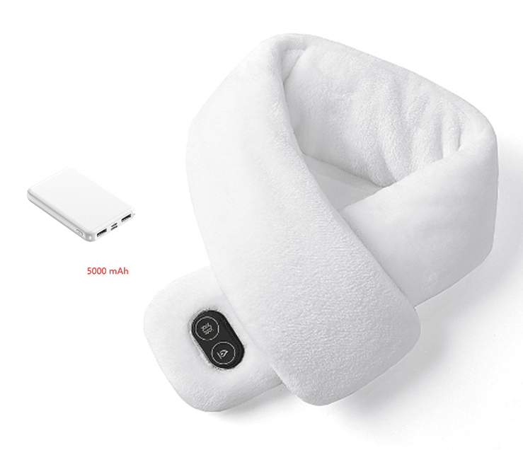 Écharpe chauffante USB Lighteme avec batterie externe
