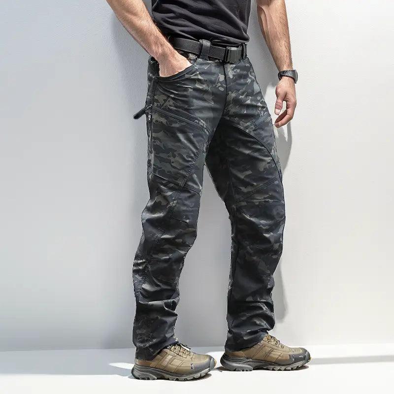 Lighteme Herren Urban Pro Stretch Tactical Pants Dunkel-Multicam