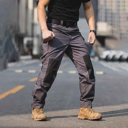 Lighteme Herren wasserdichte Ripstop-Taktik-Arbeitshose Wanderhose