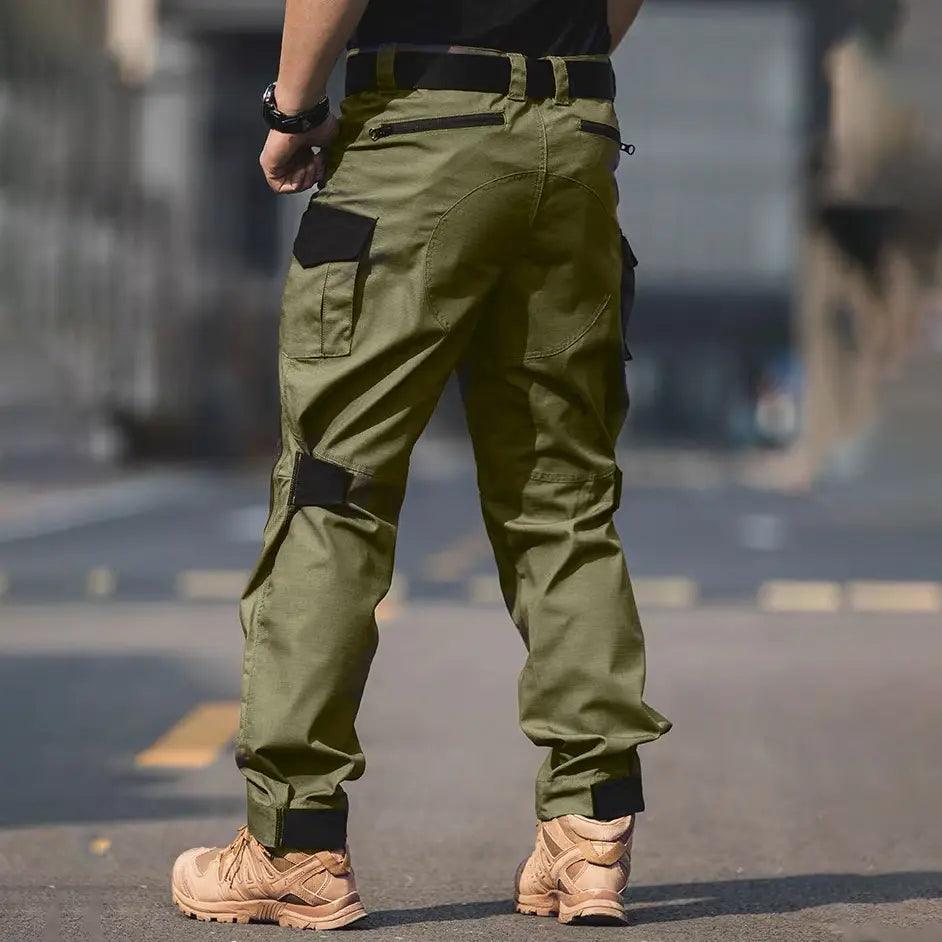 Lighteme Herren wasserdichte Ripstop-Taktik-Arbeitshose Wanderhose