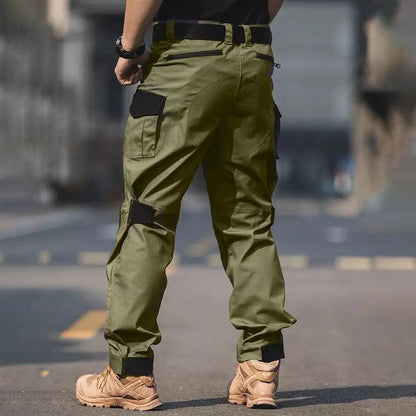Lighteme Herren wasserdichte Ripstop-Taktik-Arbeitshose Wanderhose