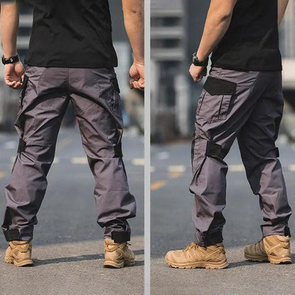 Lighteme Herren wasserdichte Ripstop-Taktik-Arbeitshose Wanderhose