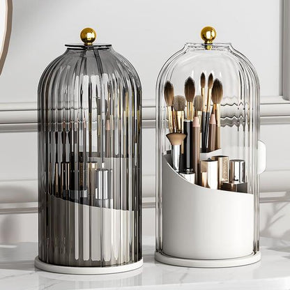 Lighteme 360° Make-up-Pinsel-Organizer + kostenlose Lippenstift-Aufbewahrungsbox