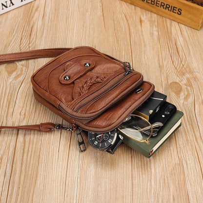 Sac bandoulière en cuir Lighteme