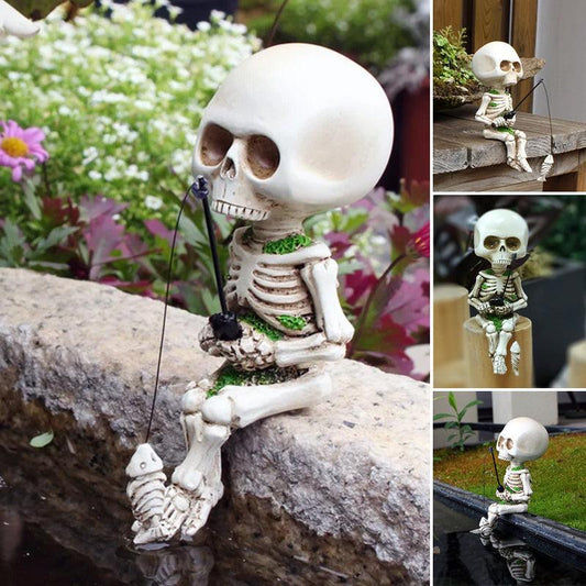 Décoration d'Halloween en forme de squelette de pêcheur Lighteme | ACHETEZ-EN 1, OBTENEZ-EN 1 GRATUIT