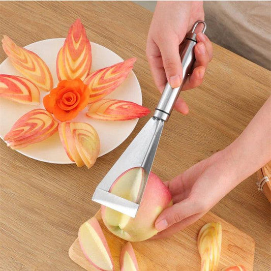 Couteau à découper les fruits de précision en acier inoxydable Lighteme