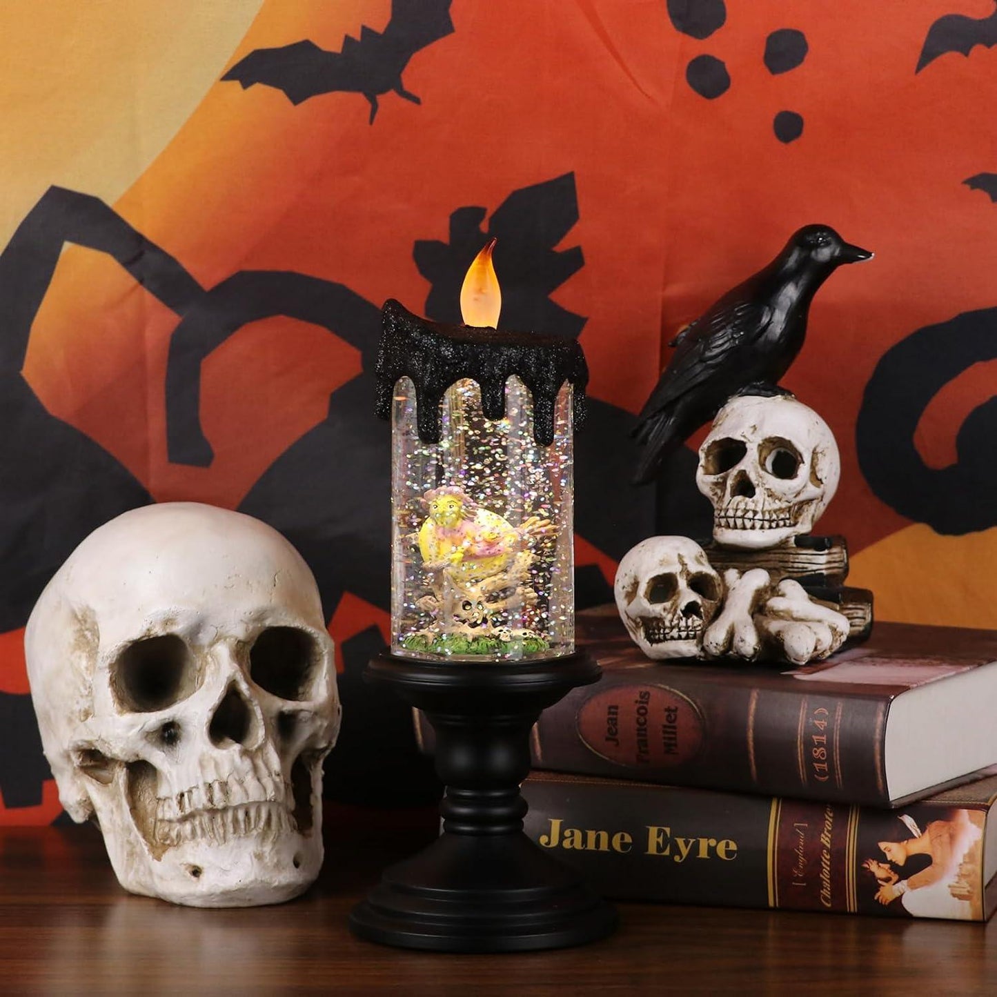 Bougies LED scintillantes pour Halloween de Lighteme 