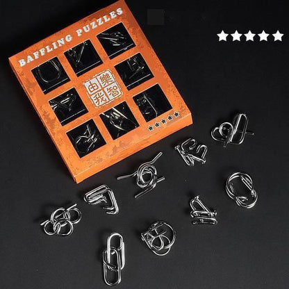 Lighteme Nine Interlocking Rings Link (7 types)