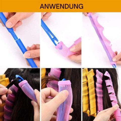 Lighteme Lockenstab zaubert perfekte Locken über Nacht ohne Hitze, ohne Schäden