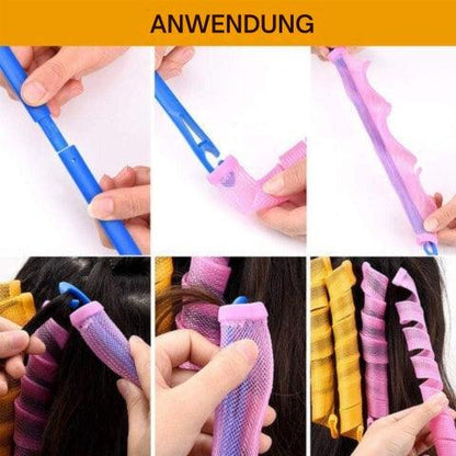 Lighteme Lockenstab zaubert perfekte Locken über Nacht ohne Hitze, ohne Schäden
