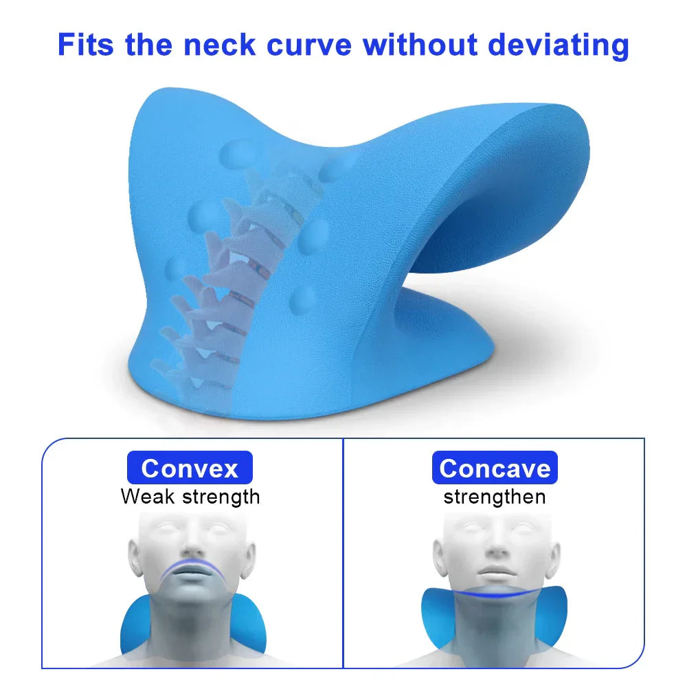 Étireur de soutien et de relaxation du cou Lighteme pour soulager la douleur et aligner la posture