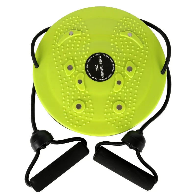 Lighteme Curve Shaper - Disque de torsion pour la taille avec poignées pour l'amincissement, le fitness et l'entraînement de base