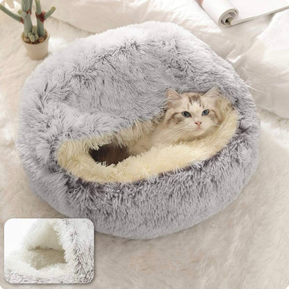 Lit grotte Lighteme Snuggle pour chats et petits chiens