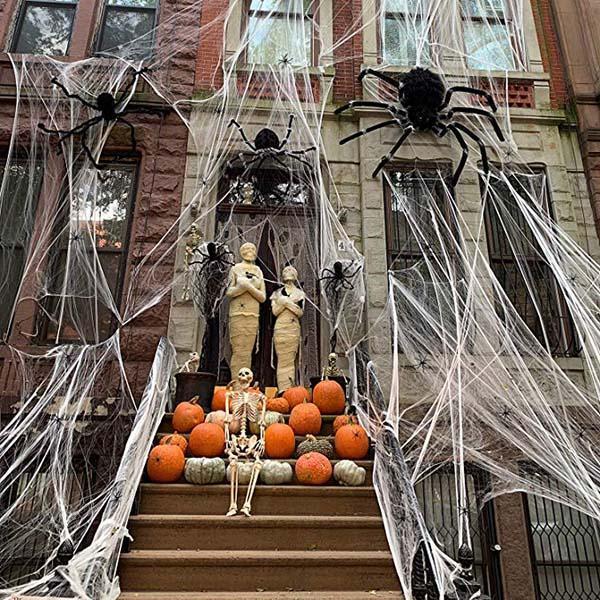 Ihrtrade Halloween Spider Web (5 colors)
