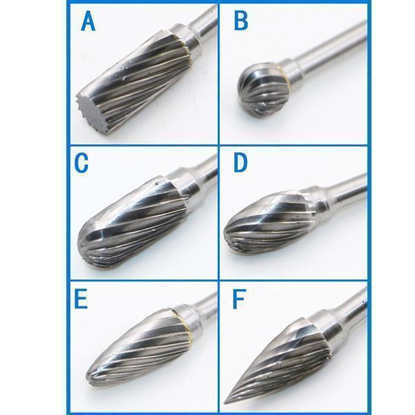 Lighteme Rotary File Tungsten Steel Milling Cutter Head (2 types)