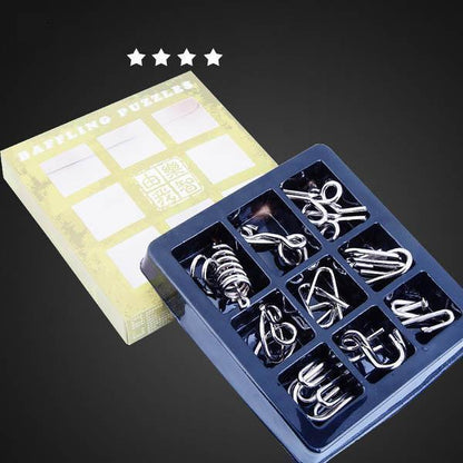 Lighteme Nine Interlocking Rings Link (7 types)