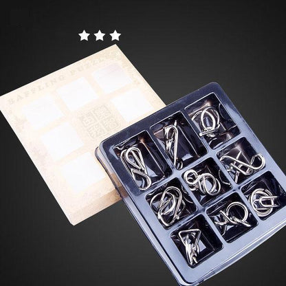 Lighteme Nine Interlocking Rings Link (7 types)