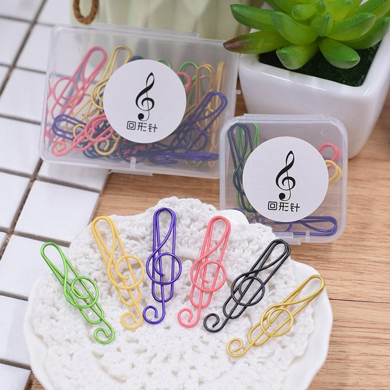Trombones en forme de notes de musique Lighteme | Lot de 100