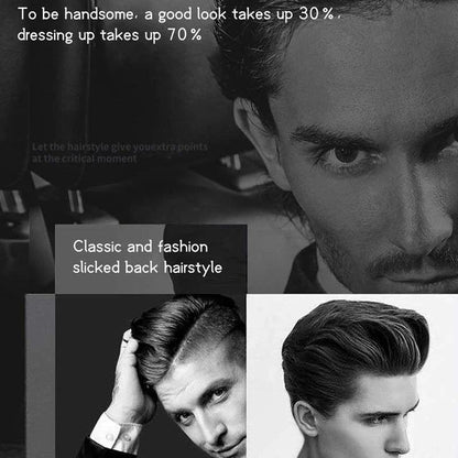 Lighteme Haargel für Herren in Salonqualität mit Kamm | 1 KAUFEN, 1 GRATIS ERHALTEN 