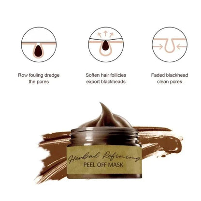 Lighteme Pro-Herbal Refining Peel-Off-Gesichtsmaske | 1 KAUFEN, 1 GRATIS ERHALTEN