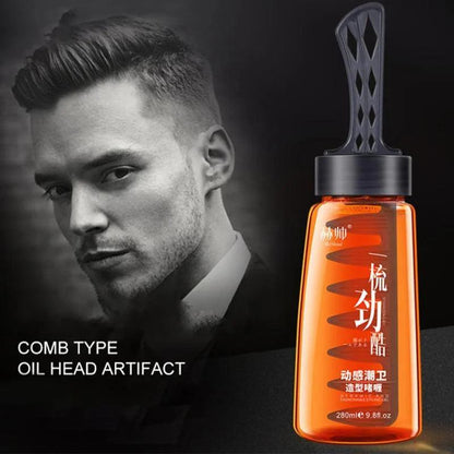 Lighteme Haargel für Herren in Salonqualität mit Kamm | 1 KAUFEN, 1 GRATIS ERHALTEN 