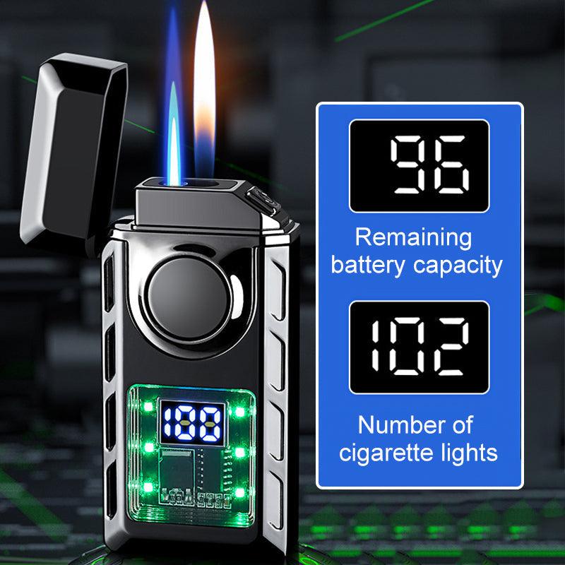Lighteme LED-Feuerzeug mit Doppelflamme 