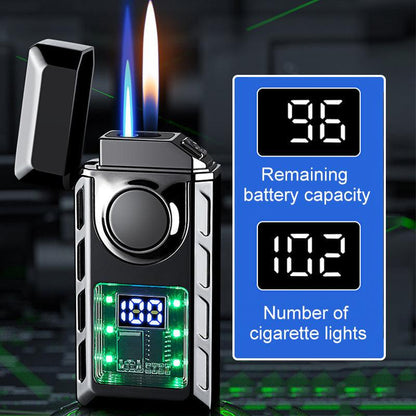 Lighteme LED-Feuerzeug mit Doppelflamme 
