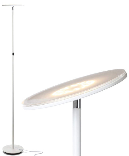 Lighteme Sky Moon LED-Torchiere-Stehlampe, superhell – hohe Lumenzahl für Wohnzimmer und Büros – dimmbar