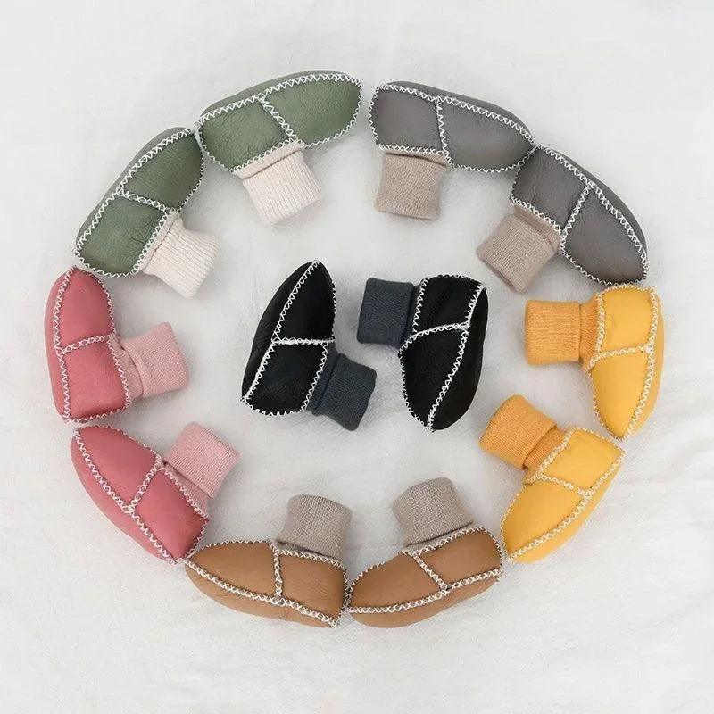 Lighteme rutschfeste warme Babyschuhe | Warme und kuschelige Stiefel