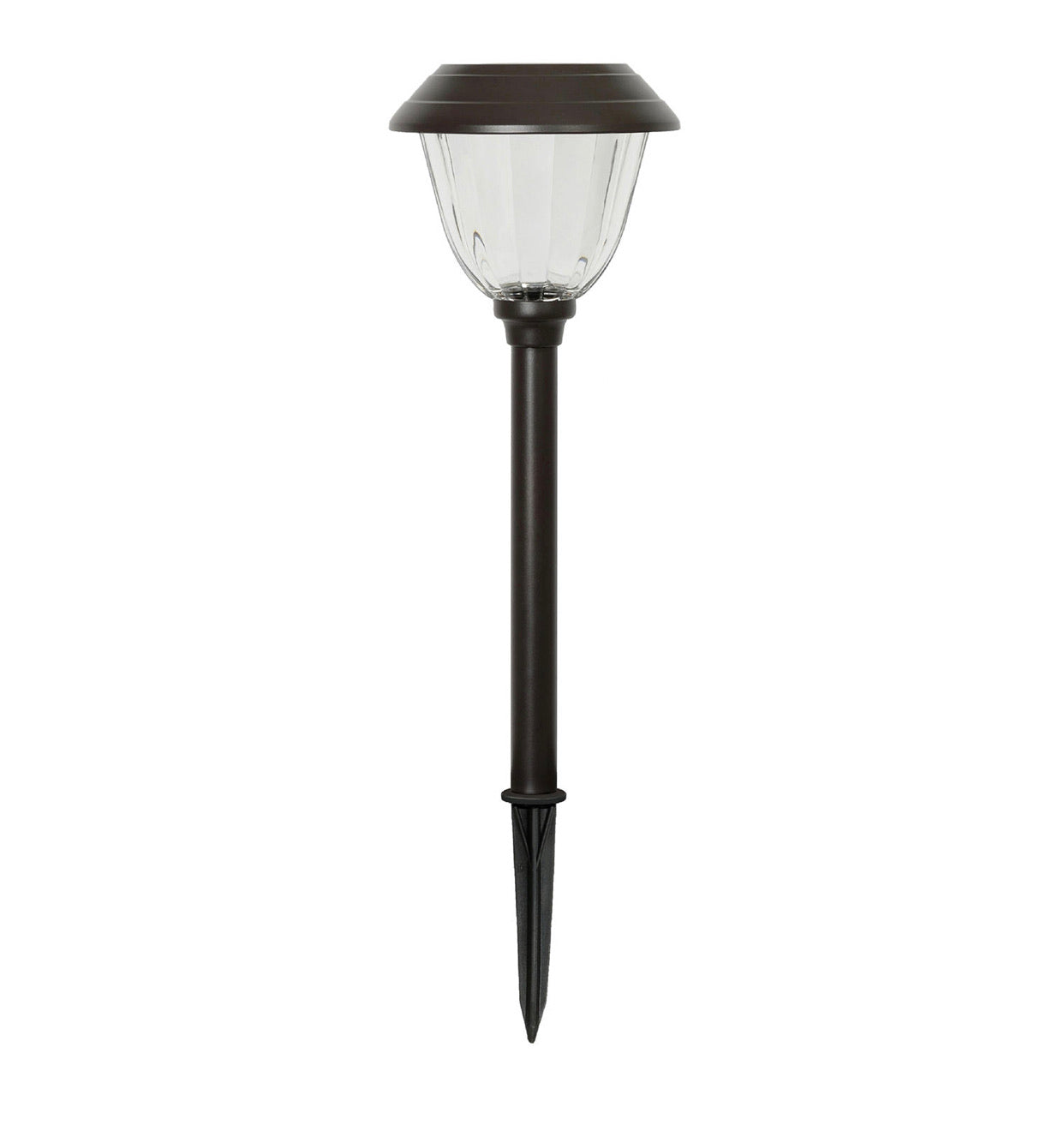 Lot de 10 lampes solaires LED Lighteme pour allées d'extérieur, acier inoxydable, 15 lumens (bronze)