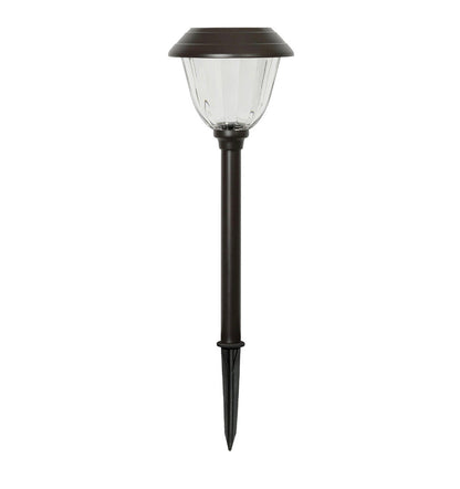 Lot de 10 lampes solaires LED Lighteme pour allées d'extérieur, acier inoxydable, 15 lumens (bronze)